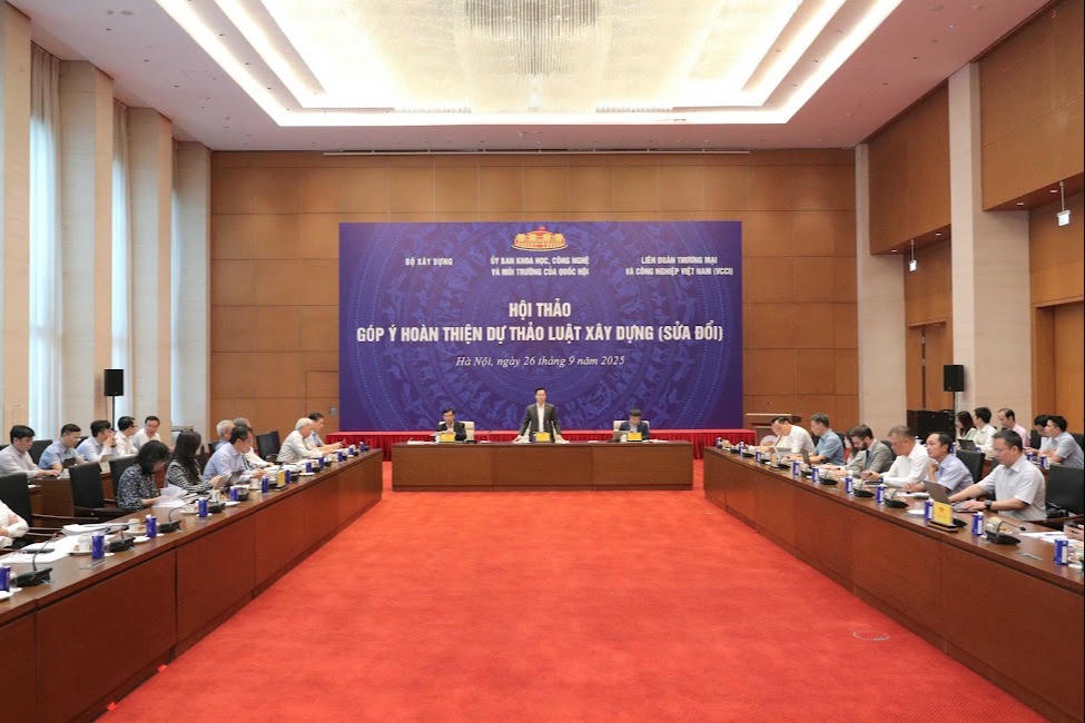 Sửa đổi Luật Xây dựng: Quán triệt tinh thần đổi mới tư duy, tạo động lực thúc đẩy phát triển nền kinh tế