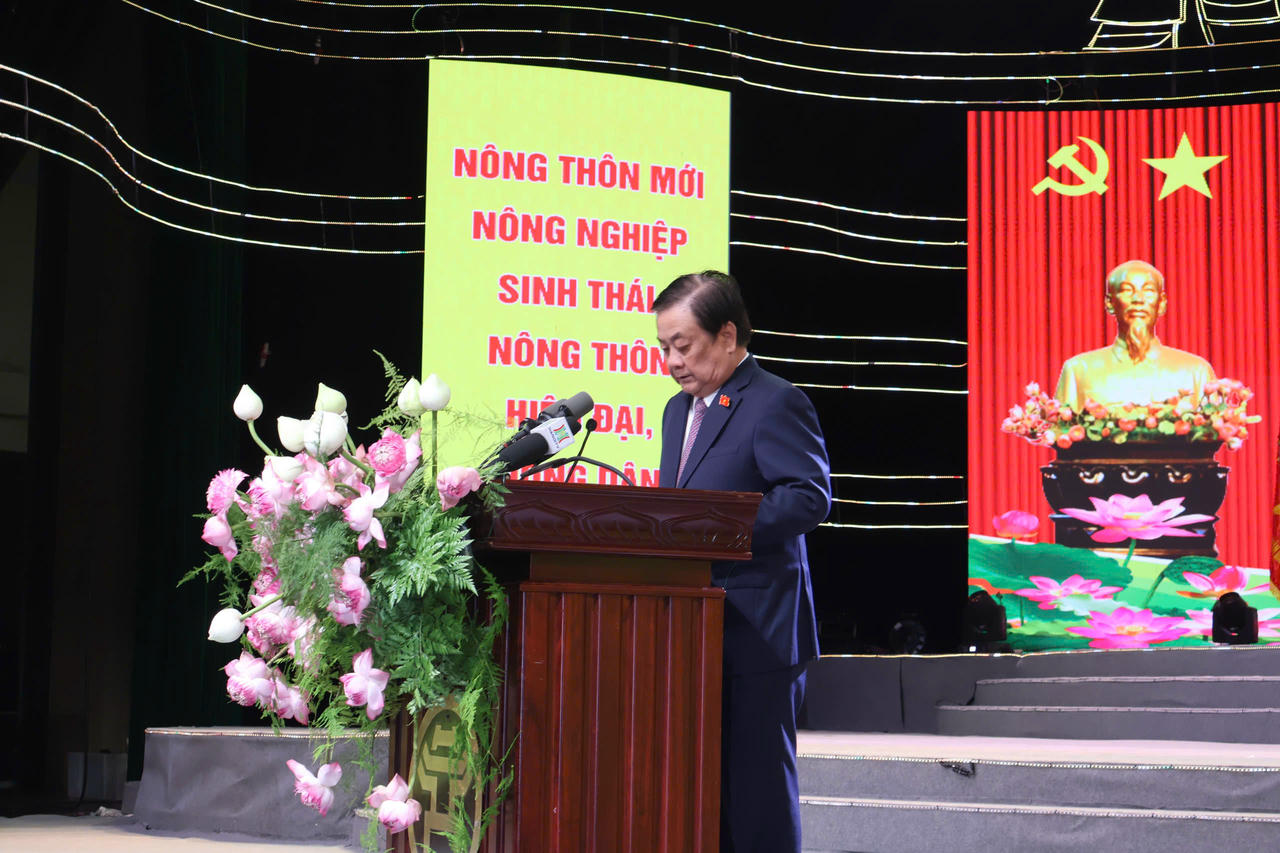 Phó Chủ tịch Quốc hội Lê Minh Hoan: Xây dựng nông thôn mới là hành trình làm cho nông thôn trở thành nơi đáng sống