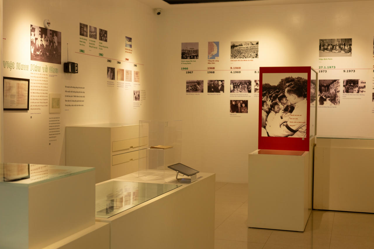 Bảo tàng Tố Hữu tái hiện cuộc đời của ông như một câu chuyện thơ (ảnh Thanh Hoa).