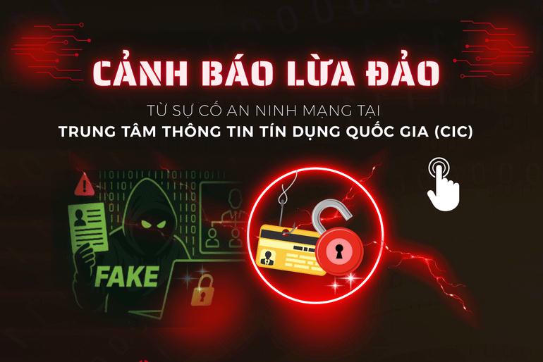 Cảnh báo thủ đoạn giả mạo CIC để chiếm đoạt tài sản