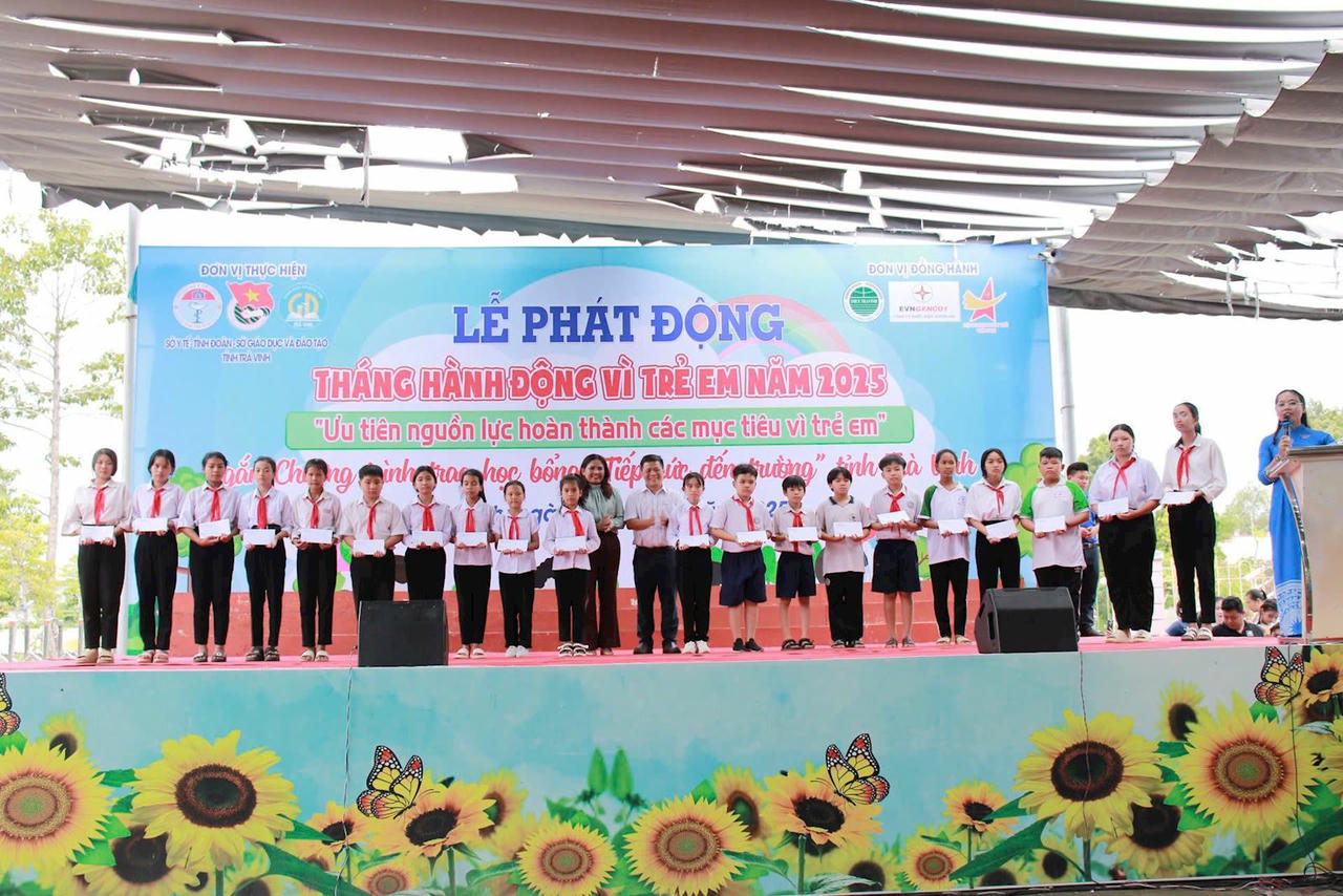 Công ty Nhiệt điện Duyên Hải chung sức vì cộng đồng