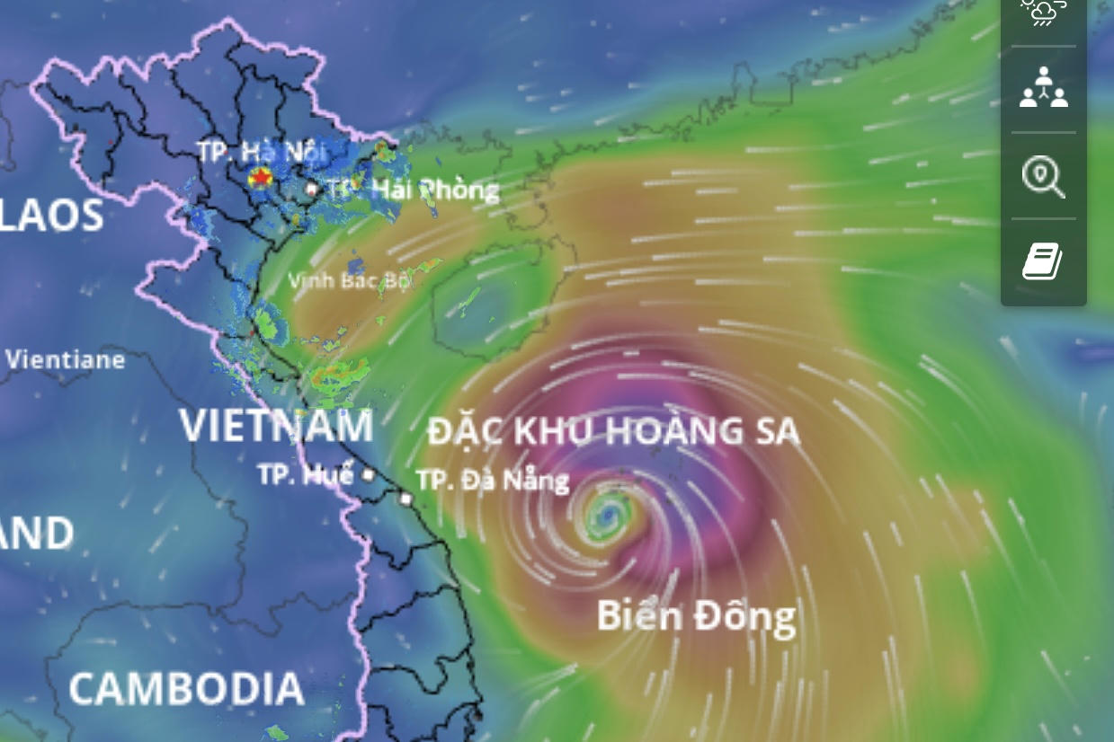 Bộ Quốc phòng gửi Công điện hỏa tốc tập trung ứng phó bão số 10