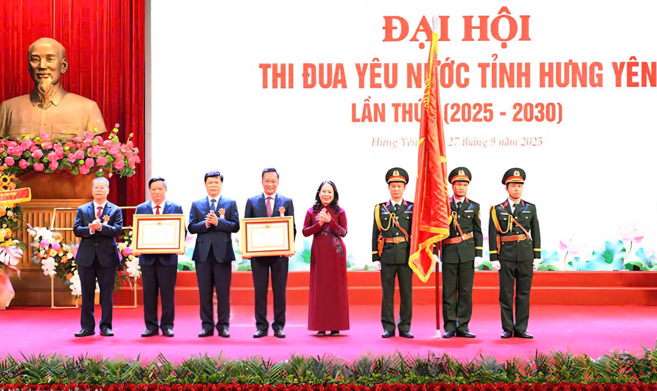 Hưng Yên long trọng tổ chức Đại hội Thi đua yêu nước lần thứ I (2025 - 2030)