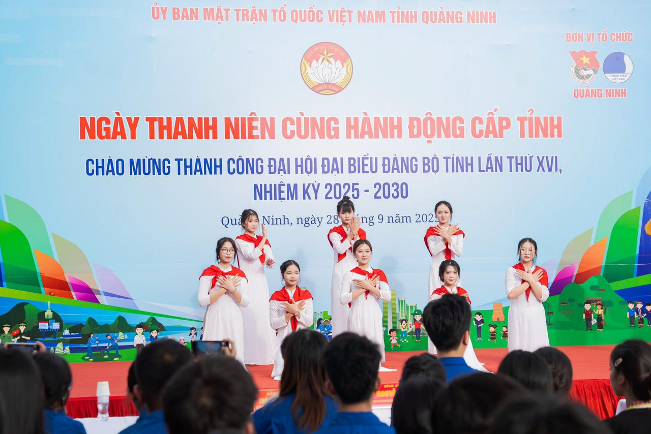 “Ngày Thanh niên cùng hành động cấp tỉnh năm 2025” là hoạt động cụ thể hóa tinh thần “Tuổi trẻ Quảng Ninh tự hào, vững tin theo Đảng”.