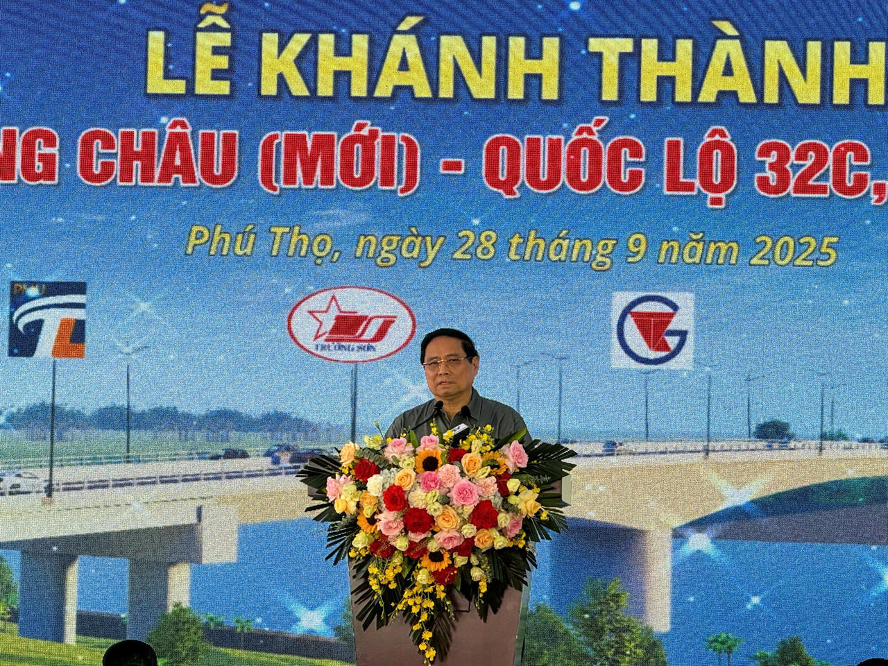 Thủ tướng Phạm Minh Chính phát biểu tại lễ Khánh thành 