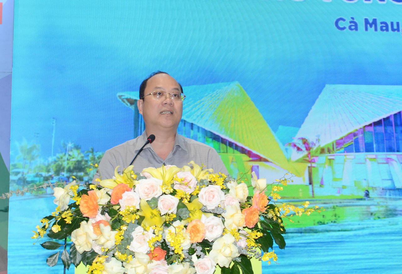 Ông Nguyễn Hồ Hải - Bí thư Tỉnh ủy Cà Mau khẳng định du lịch là ngành kinh tế quan trọng, góp phần quảng bá hình ảnh địa phương, thúc đẩy tăng trưởng và bảo tồn văn hóa – môi trường.