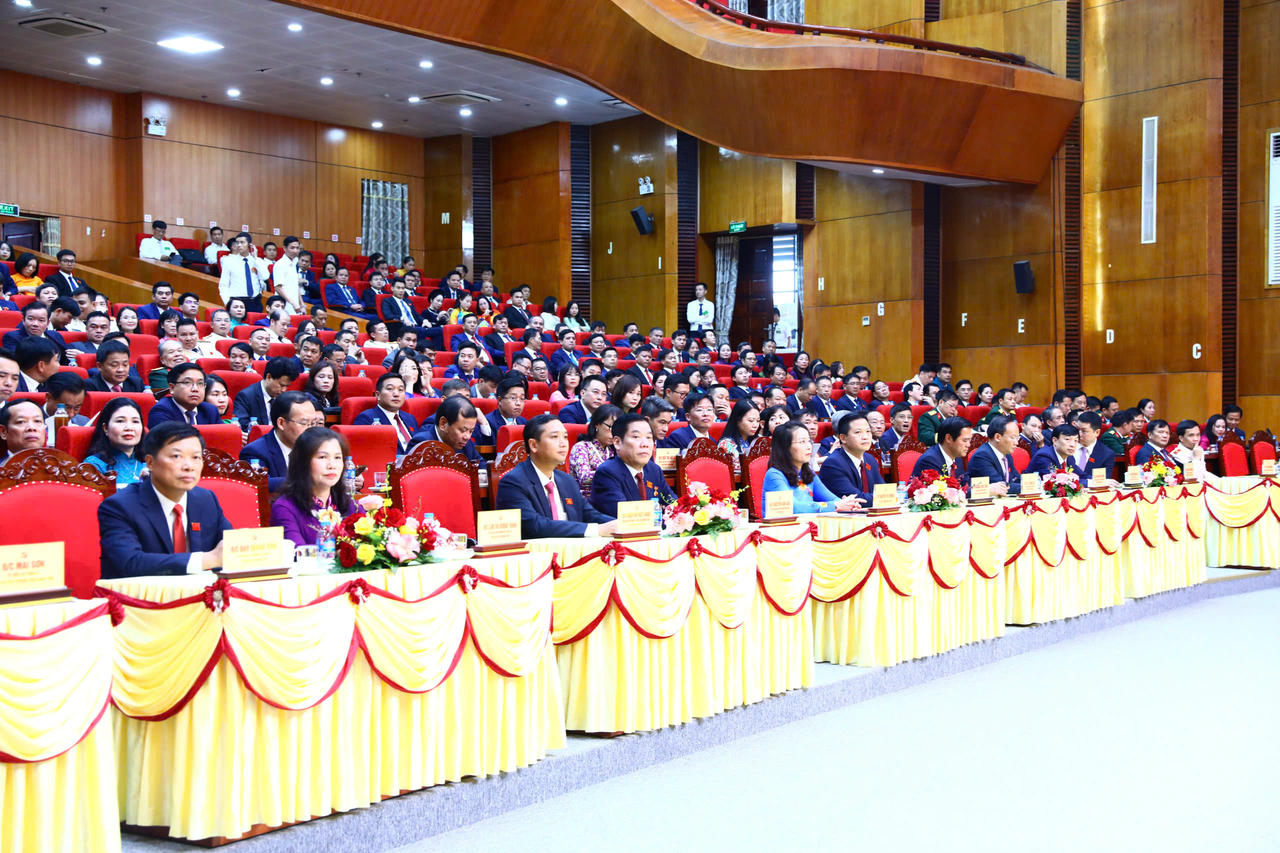 Các đại biểu tham dự phiên trù bị Đại hội Đảng bộ tỉnh Bắc Ninh lần thứ I, nhiệm kỳ 2025 – 2030.