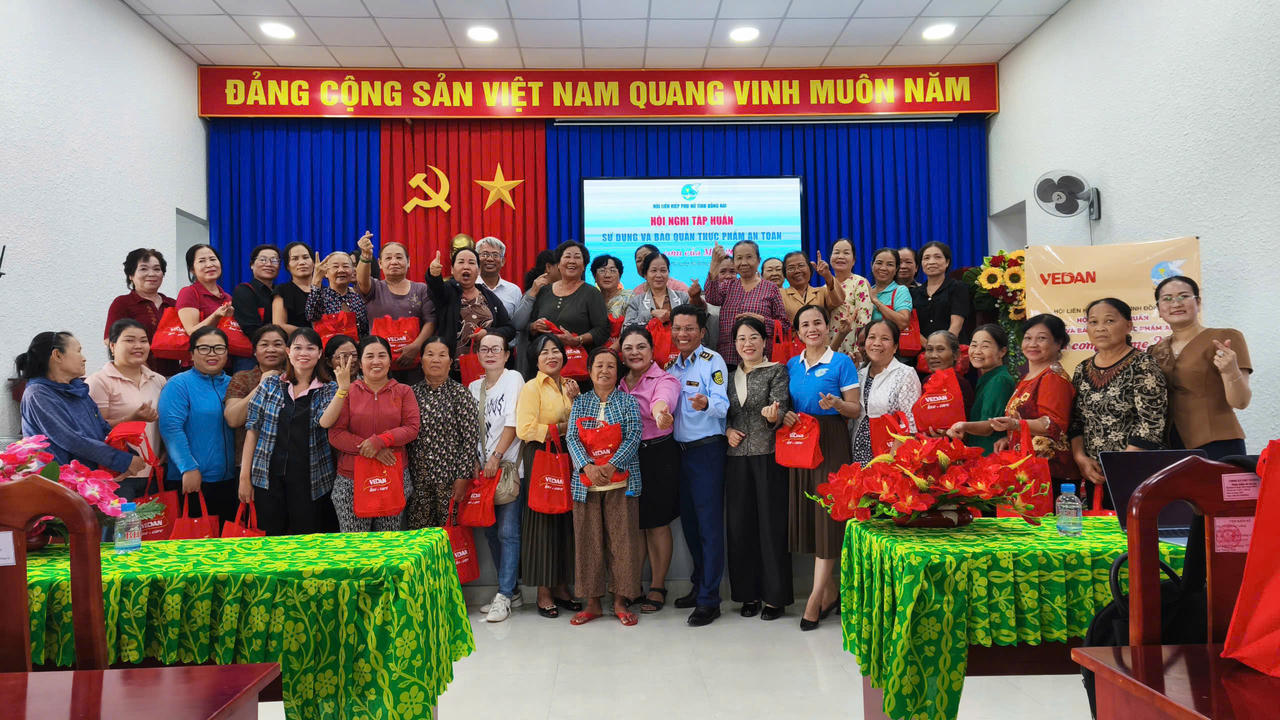 Chuyên đề được đón nhận bởi các chị em tại xã Thống nhất tỉnh Đồng Nai. Ảnh: Hội Liên hiệp Phụ nữ tỉnh Đồng Nai cung cấp.