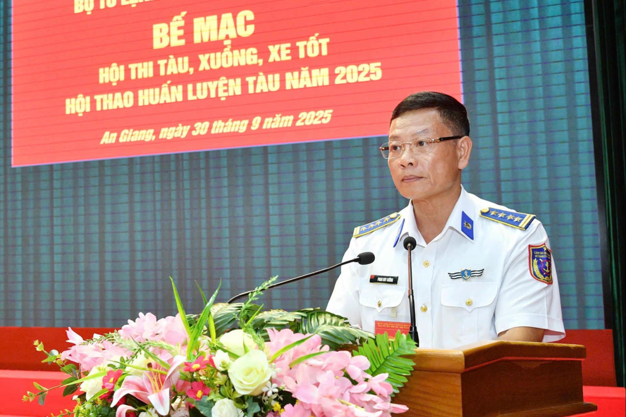Bộ Tư lệnh Vùng Cảnh sát biển 4 bế mạc hội thi tàu, xuồng, xe tốt năm 2025