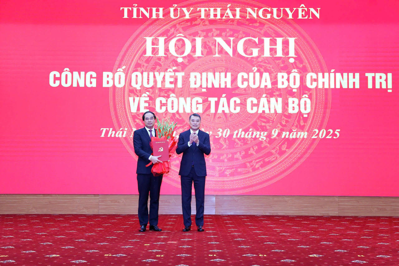 Ông Trịnh Xuân Trường làm Bí thư Tỉnh ủy Thái Nguyên