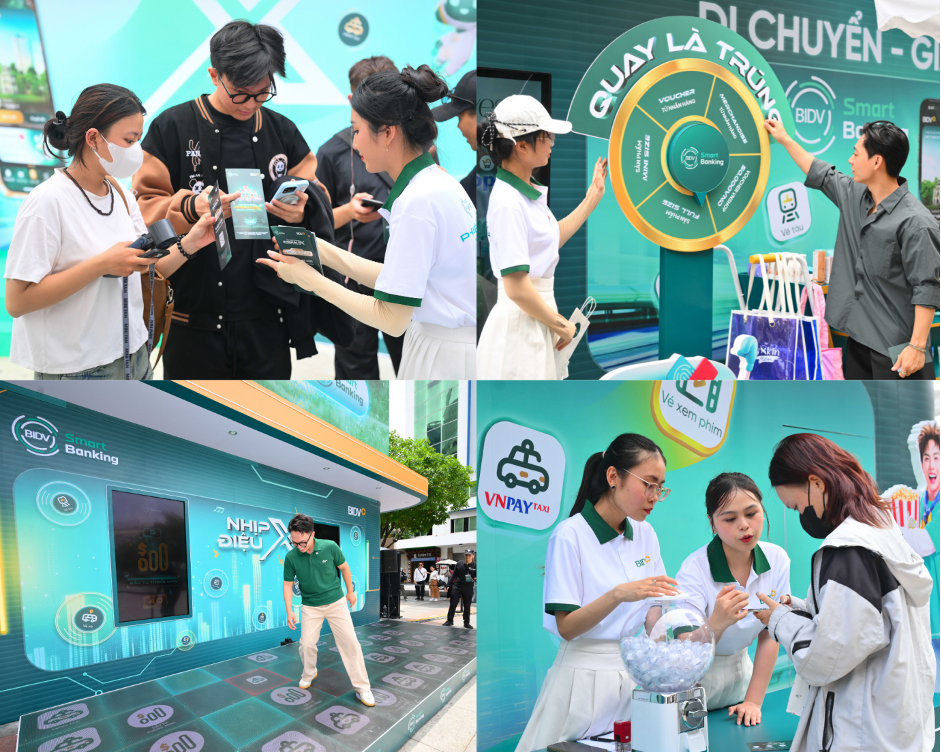 Điểm nhanh một số hoạt động thú vị tại BIDV Music Festival.