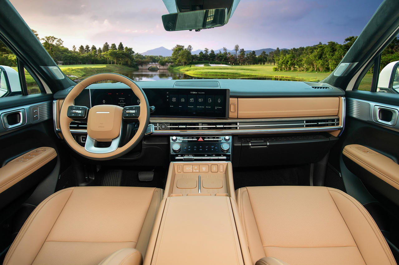 Hyundai Santa Fe Calligraphy cập nhật màu nội thất mới - đẳng cấp mới của sự tinh tế