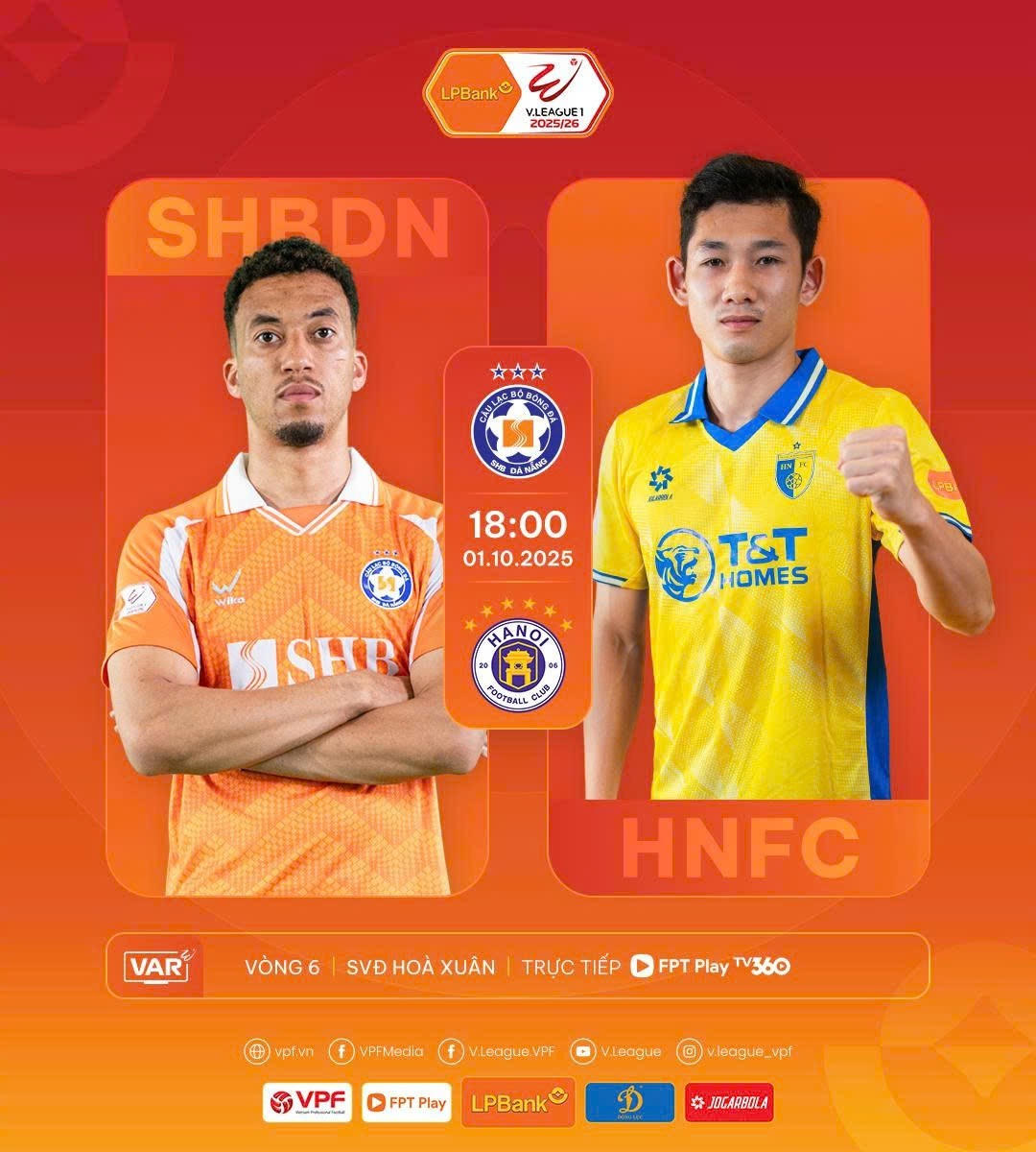 Hà Nội FC làm khách tại Đà Nẵng