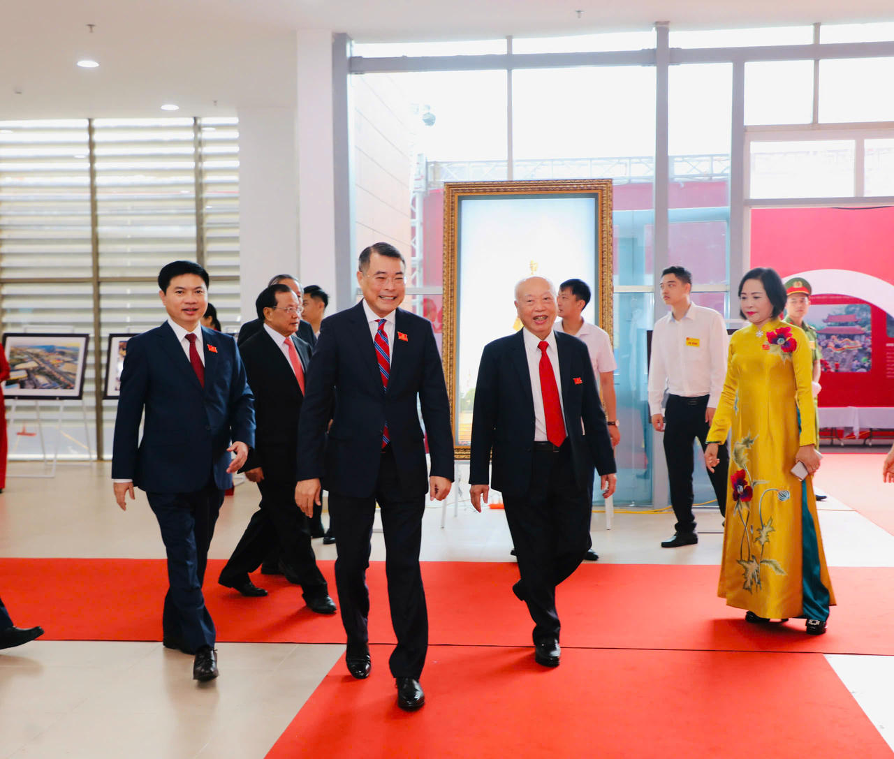 Các đại biểu tham dự Đại hội đại biểu Đảng bộ tỉnh Ninh Bình lần thứ I, nhiệm kỳ 2025 – 2030.