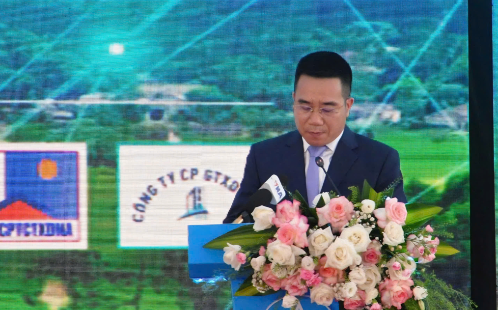 Ông Trương Việt Đông - Chủ tịch HĐTV (VEC) phát biểu tại buổi lễ.