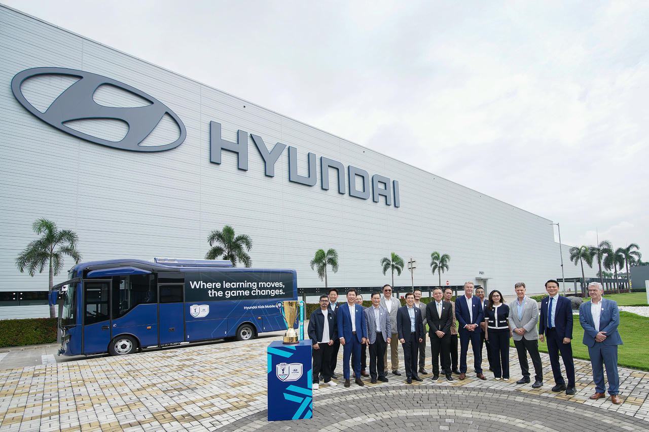 Hyundai Motor và đại diện AFF tại Lễ Ký Kết Giải Đấu ASEAN Hyundai Cup-S