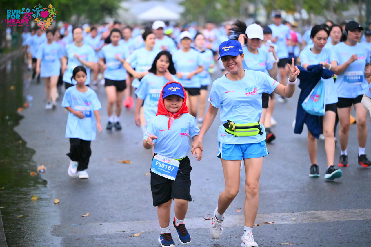 Run for the Heart 2025: Hơn một thập kỷ bền bỉ gây quỹ phẫu thuật tim, mang cơ hội sống cho hàng ngàn trẻ em Việt Nam