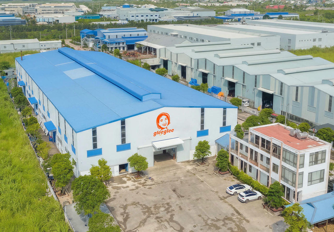 Nhà máy Gleeglee Việt Nam tại Cụm công nghiệp Cẩm Thịnh, TP. Cẩm Phả, Quảng Ninh với quy mô 7.000m²