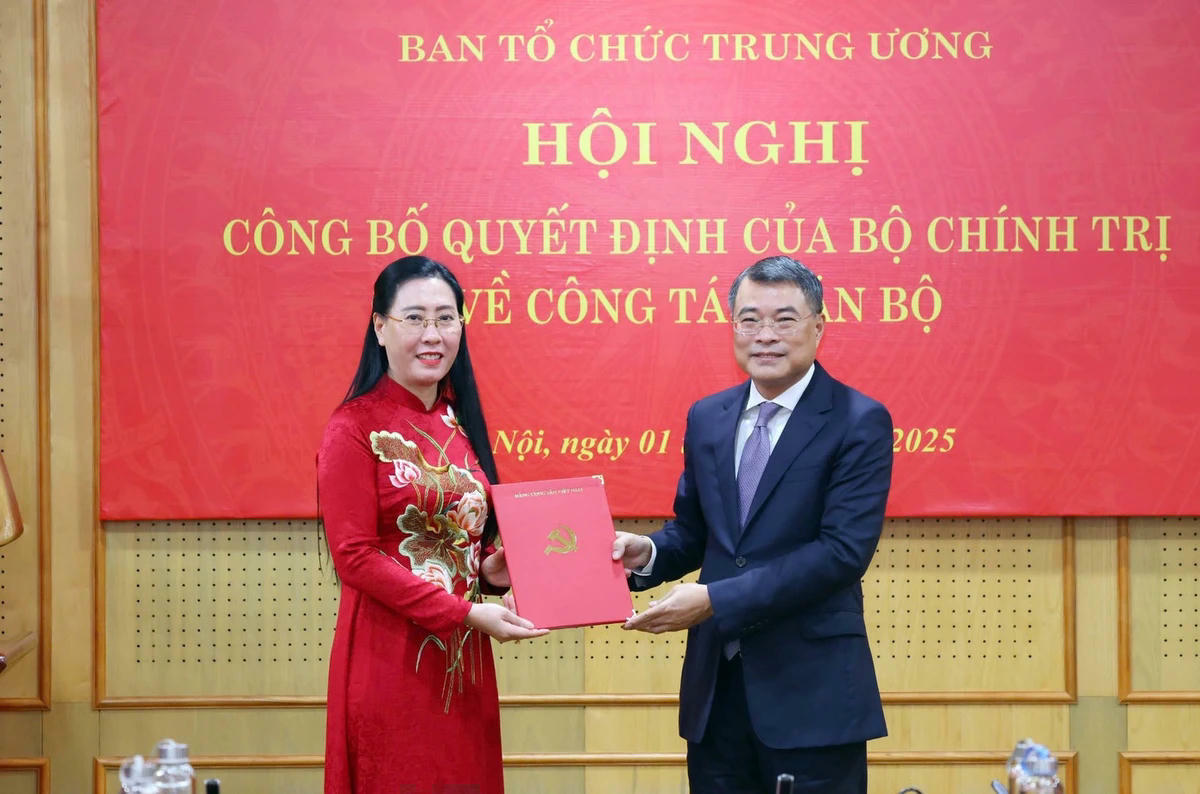 Bộ Chính trị quyết định điều động, phân công, bổ nhiệm bà Bùi Thị Quỳnh Vân giữ chức Phó Trưởng Ban Tổ chức Trung ương. 