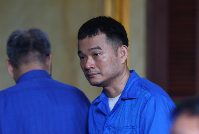  Bị cáo Phát tại phiên xử. 