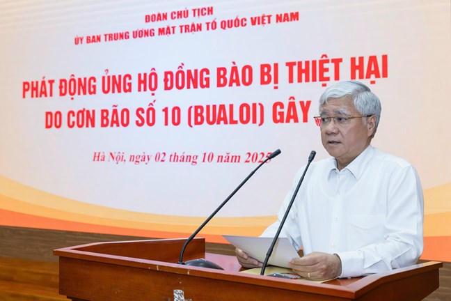 Hơn 670 tỷ đồng ủng hộ và đăng ký ủng hộ đồng bào bị thiệt hại do cơn bão số 10 