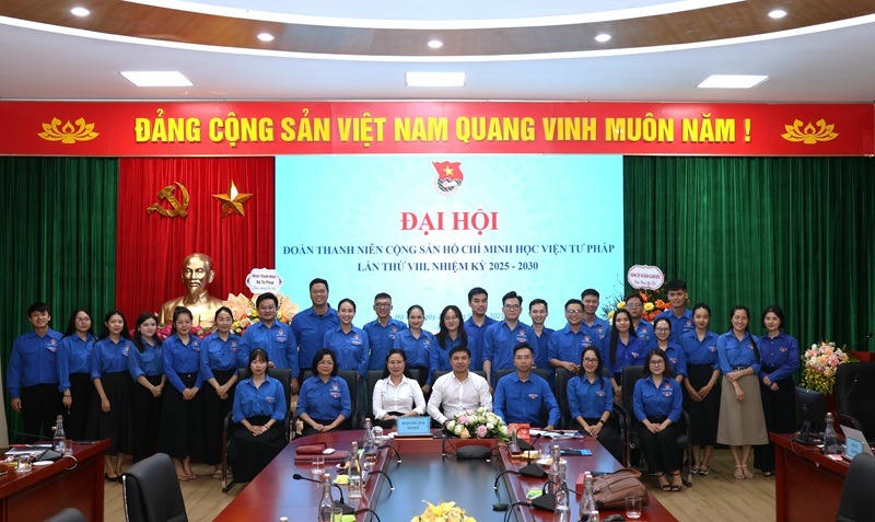 Đại hội Đoàn TNCS Hồ Chí Minh Học viện Tư pháp lần thứ VIII, nhiệm kỳ 2025 - 2030

