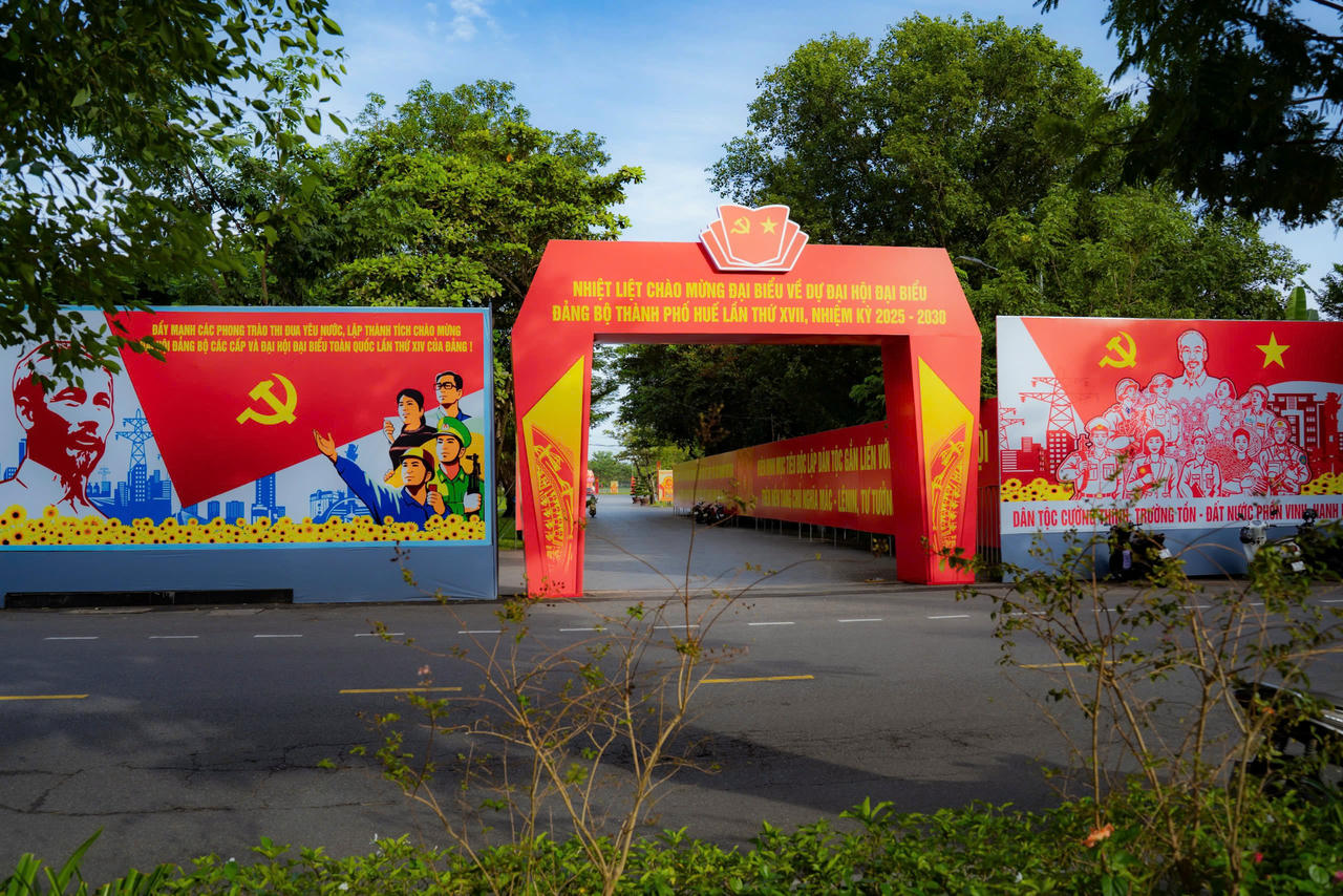 Đại hội đại biểu Đảng bộ TP Huế diễn ra từ ngày 2-4/10/2025.