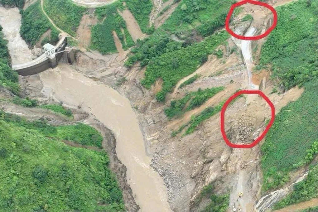 Địa điểm xảy ra vụ việc (Ảnh: Công an xã Văn Bàn)