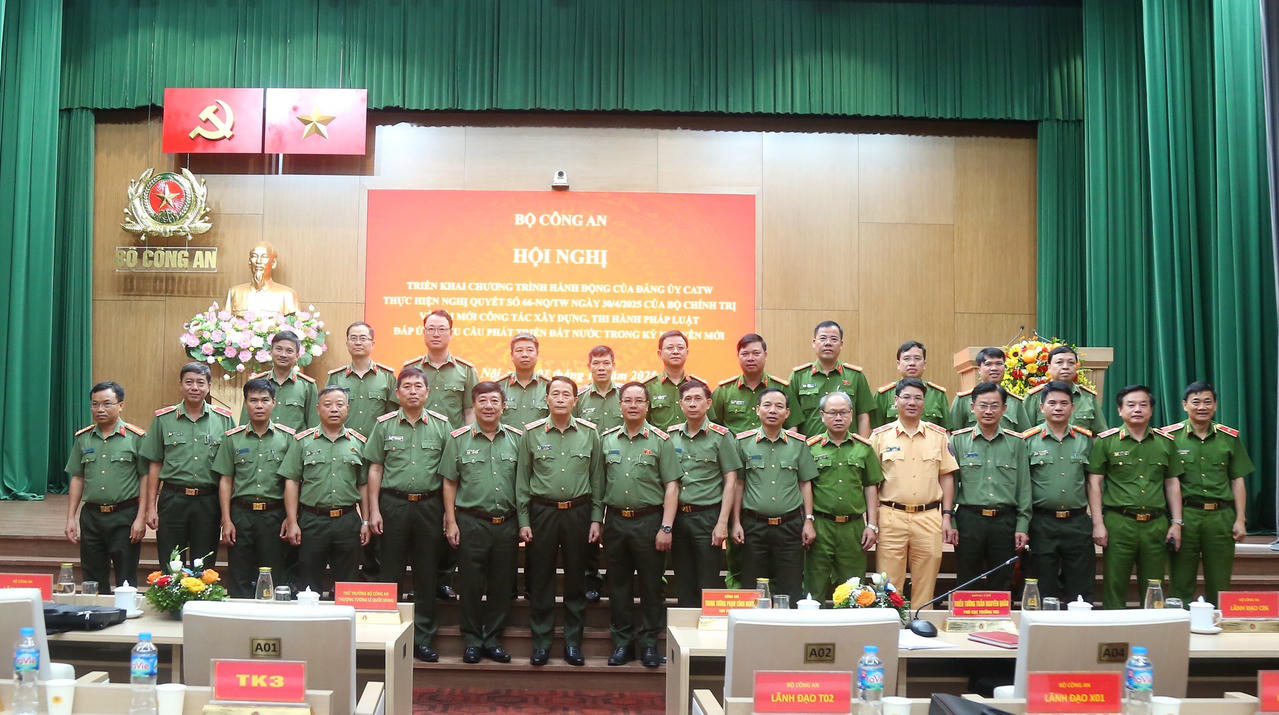 Nghị quyết số 66-NQ/TW: Tạo cơ sở pháp lý vững chắc cho công tác bảo đảm an ninh trật tự