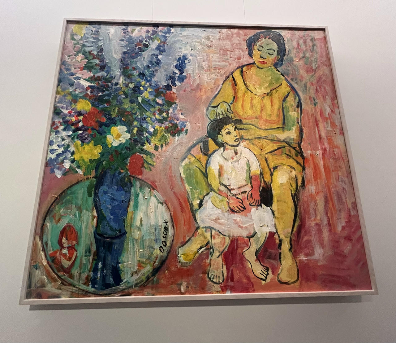 Thông qua triển lãm này họa sĩ Đỗ Sơn muốn tôn vinh cái đẹp của cuộc sống, của người phụ nữ, của phong cảnh những vùng miền mà ông từng đi qua (Ảnh: Thùy Dương).