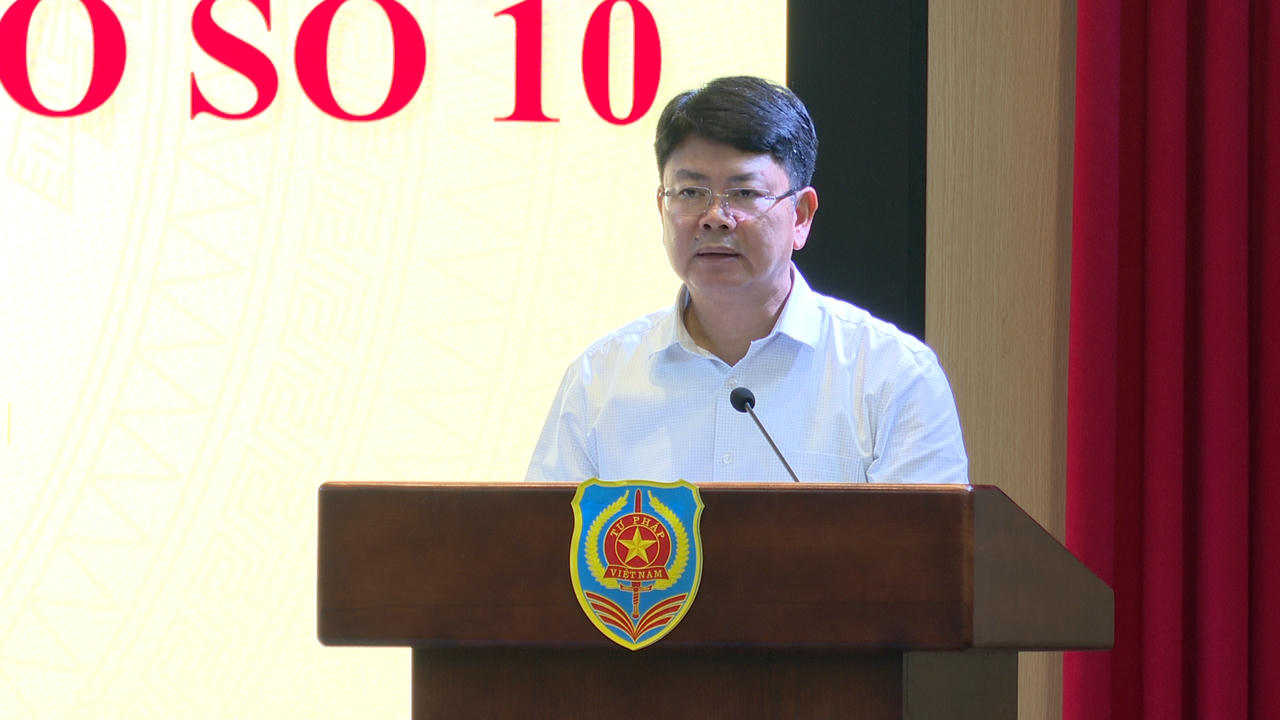 Thứ trưởng Nguyễn Thanh Tịnh phát biểu tại buổi lễ