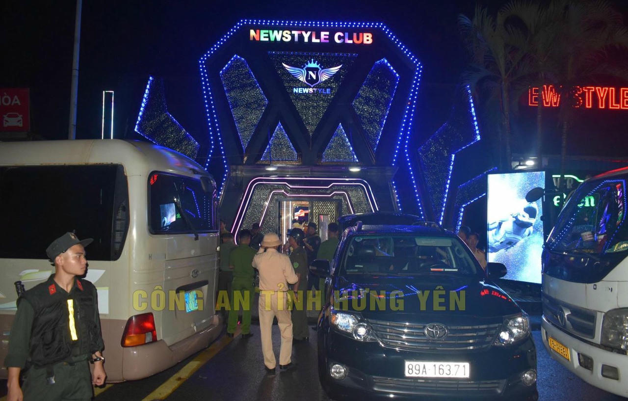 Triệt phá tụ điểm ma tuý tại quán Bar ở tỉnh Hưng Yên