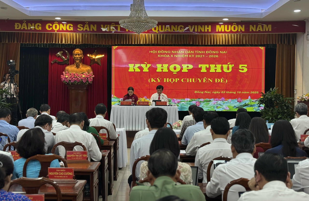 HĐND tỉnh Đồng Nai tổ chức kỳ họp chuyên đề bàn nhiều vấn đề quan trọng