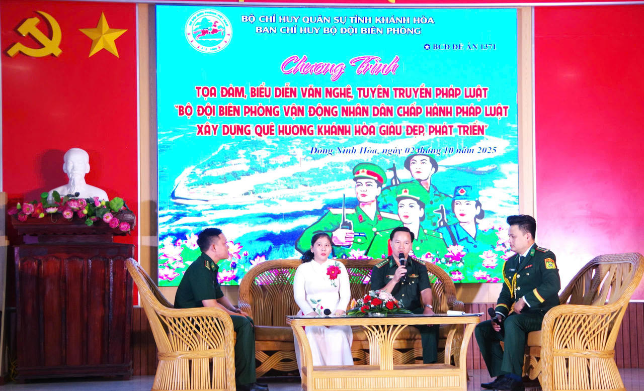 Lan tỏa tinh thần thượng tôn pháp luật từ cơ sở, chung tay bảo vệ chủ quyền biển đảo Khánh Hòa