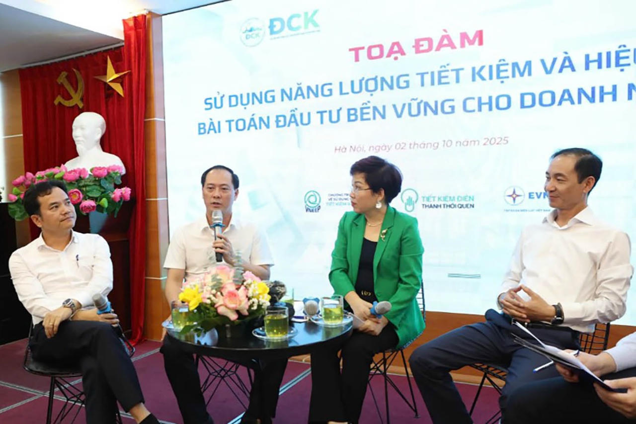 Sử dụng năng lượng tiết kiệm và hiệu quả: Bài toán đầu tư bền vững cho doanh nghiệp