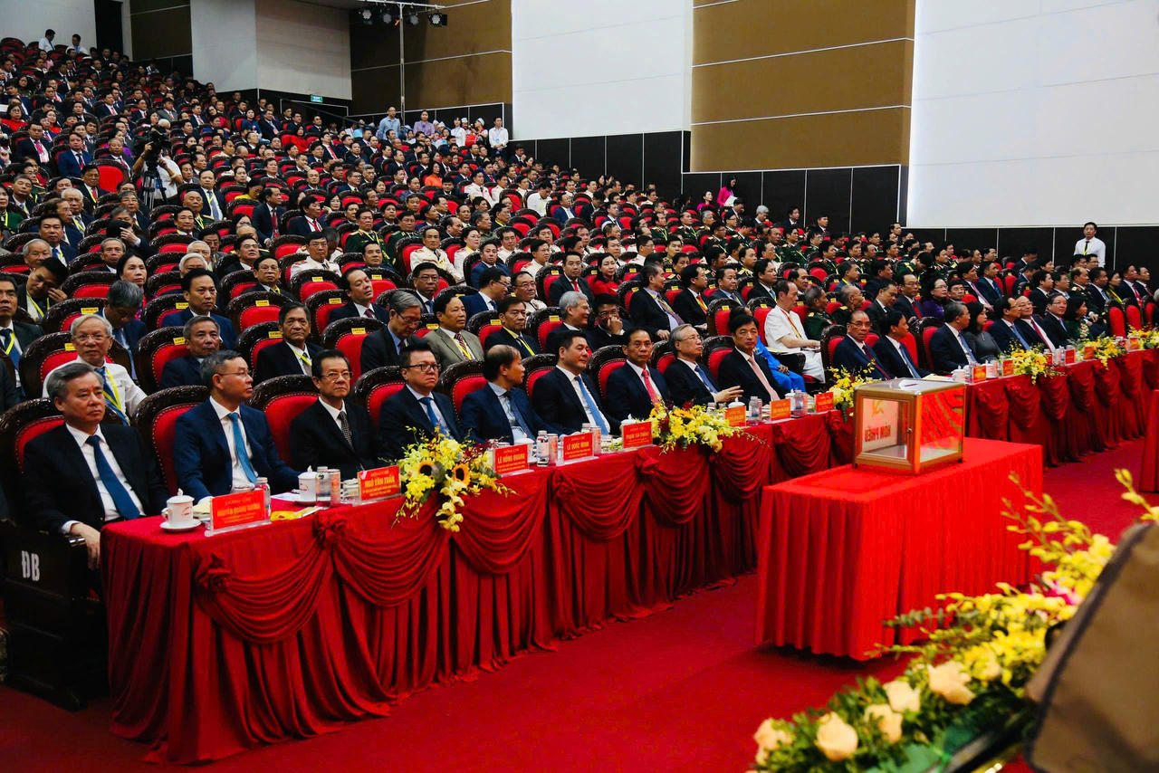 Các đại biểu tham dự Đại hội đại biểu Đảng bộ tỉnh Hưng Yên lần thứ I, nhiệm kỳ 2025 - 2030.