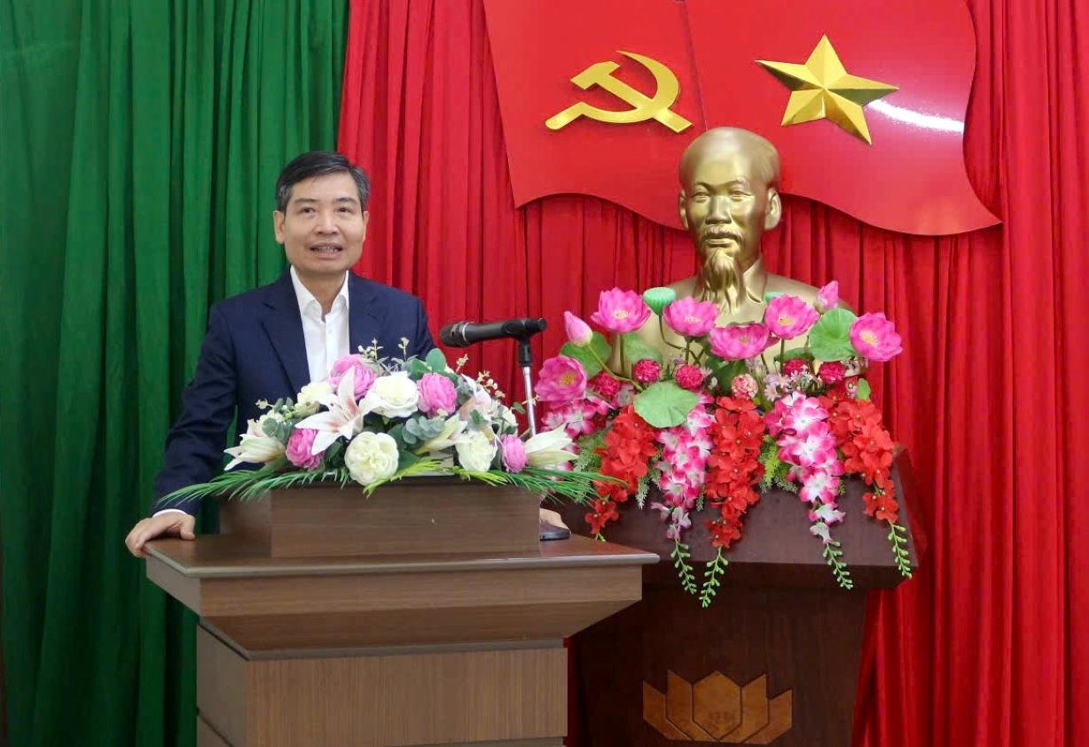 Ông Tạ Anh Tuấn - Chủ tịch UBND tỉnh Đắk Lắk
phát biểu. (Ảnh: TL)