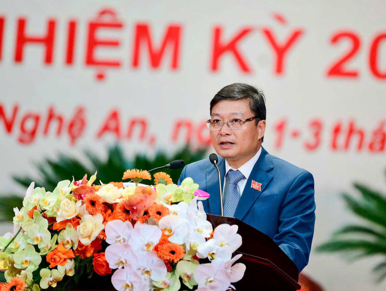 Ông Lê Hồng Vinh - Phó Bí thư Tỉnh uỷ, Chủ tịch UBND tỉnh Nghệ An.