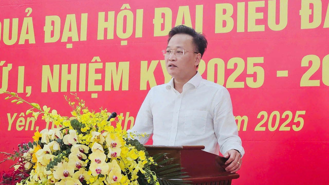 Uỷ viên Trung ương Đảng, Bí thư Tỉnh ủy Hưng Yên Nguyễn Hữu Nghĩa phát biểu kết luận tại cuộc họp báo.