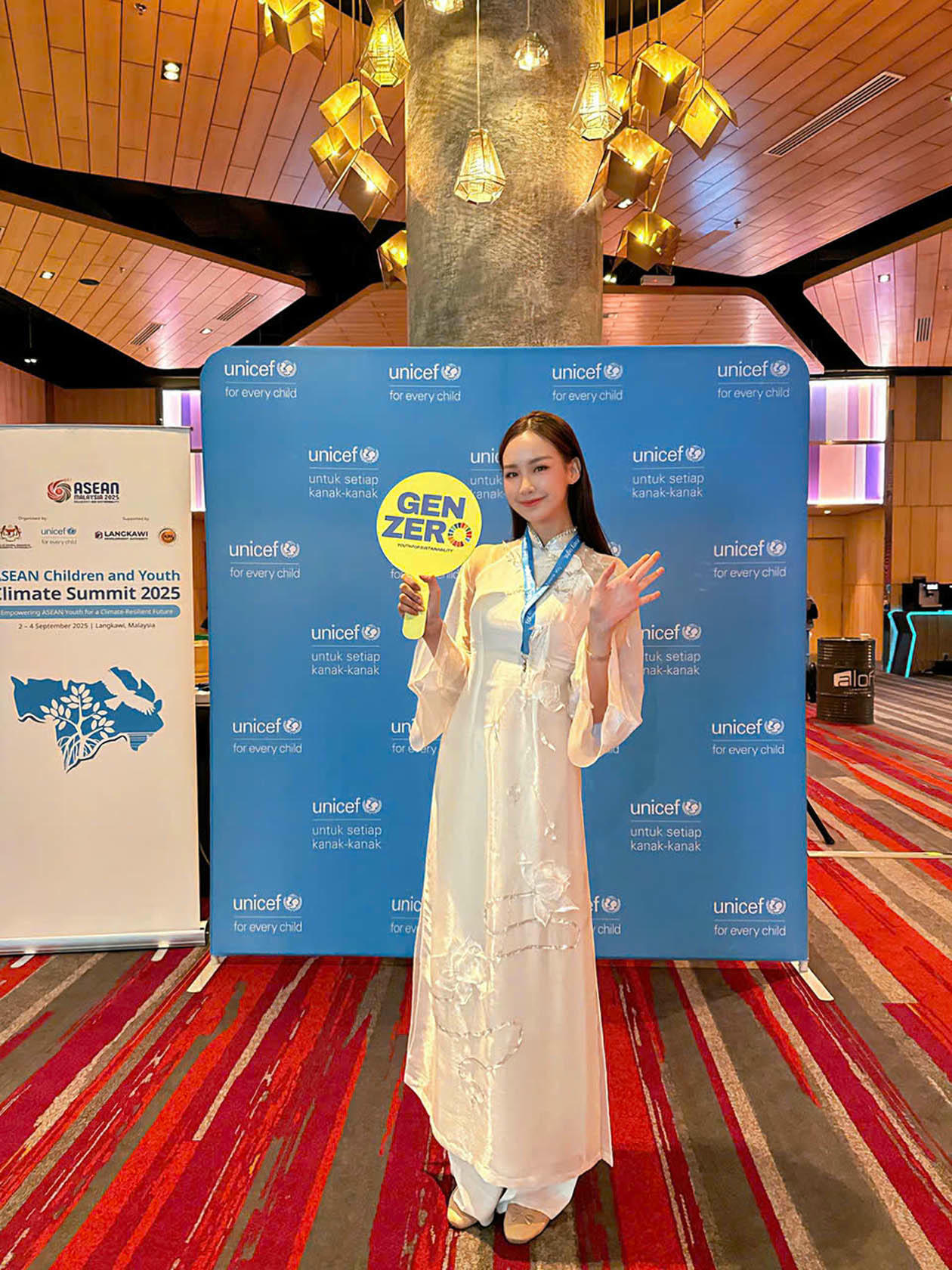 Bảo Ngọc mang Gen Zero đến với ACYCS 2025. (Nguồn: NVCC)