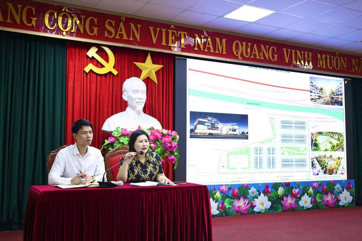 UBND xã Thường Tín thông tin về dự án.