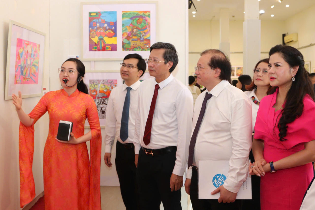 Hơn 30.000 tác phẩm tham dự Cuộc thi và Triển lãm Tranh Thiếu nhi Toàn quốc 2025 tại Hải Phòng