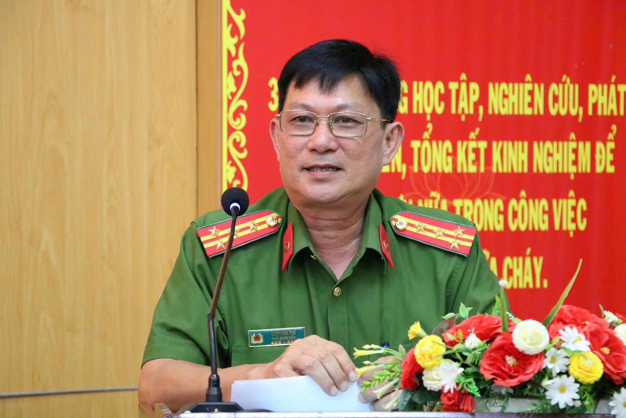 An Giang họp mặt kỷ niệm 64 năm Ngày truyền thống lực lượng Cảnh sát phòng cháy chữa cháy và cứu nạn cứu hộ
