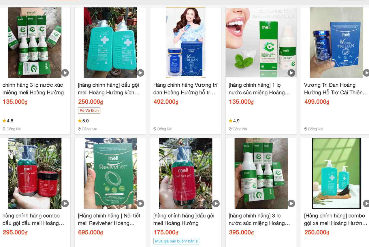 Loạt sản phẩm của Công ty Dược phẩm Hoàng Hường nhiều lần bị xử phạt vì quảng cáo sai sự thật