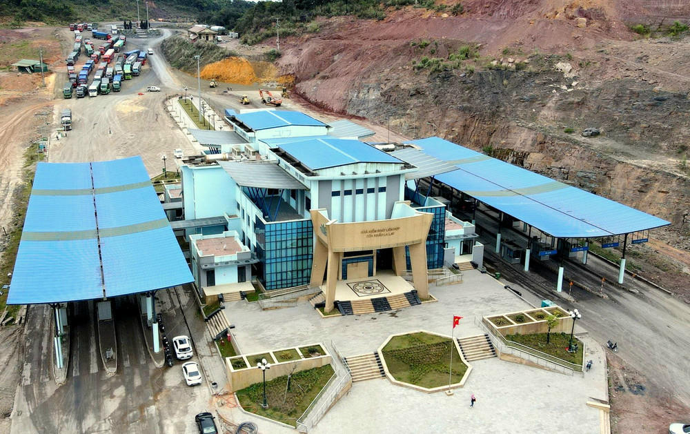 Hàng hóa XNK qua cửa khẩu La Lay tăng cao những năm gần đây.