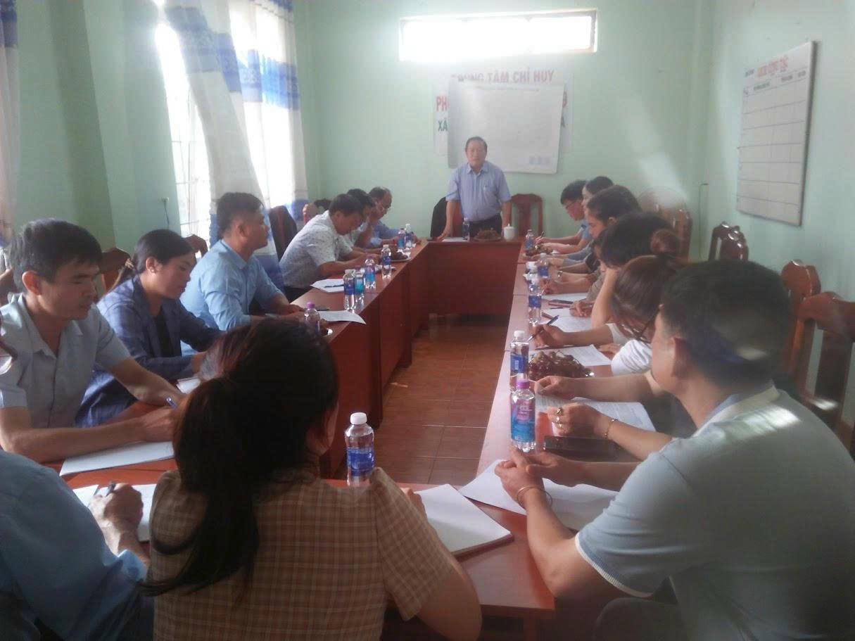 Lực lượng liên ngành phòng, chống mại dâm ở Lâm Đồng họp bàn để nâng cao hiệu quả phối hợp trong công tác.