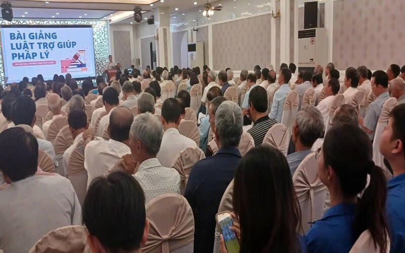 Thành phố Huế: Hàng trăm đại biểu được tập huấn, nâng cao năng lực, kiến thức về trợ giúp pháp lý