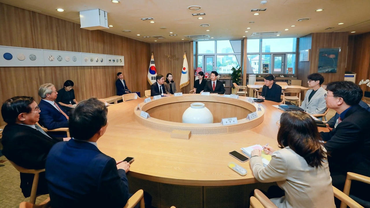 Buổi làm việc giữa Tập đoàn Đèo Cả với ông Oh Se-hoon, Thị trưởng thành phố Seoul