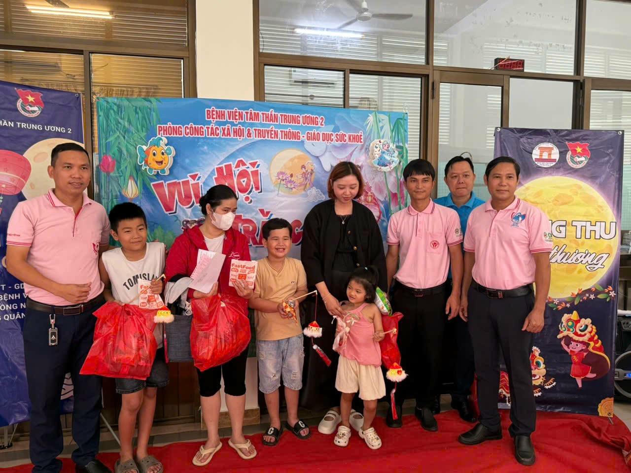 Chương trình trung thu BP Swine tại BV TW2..