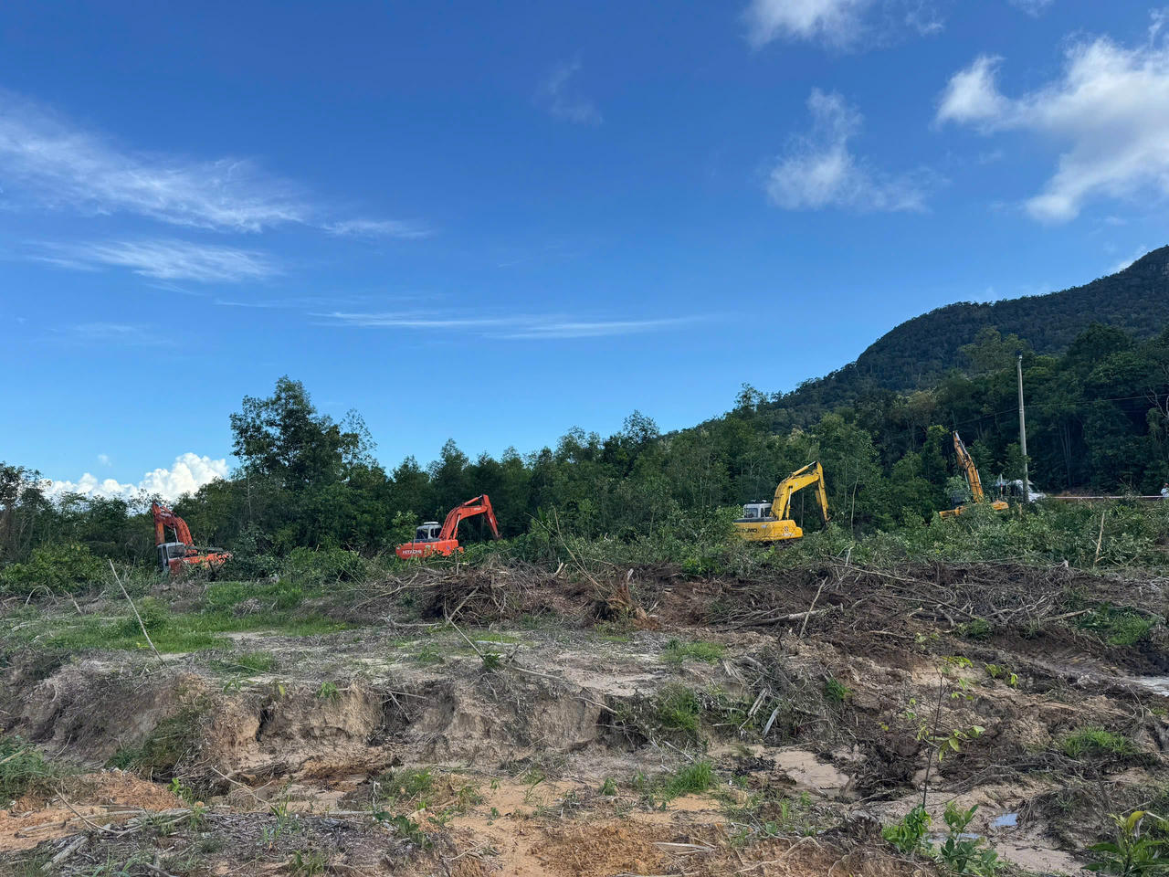 Cưỡng chế thu hồi hơn 4,1ha đất để phục vụ phát triển kinh tế xã hội địa phương ở Phú Quốc (tỉnh An Giang)